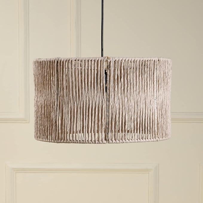 Stylish Macrame Hanging Lamp 7 inches - Leechoo